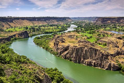 Snake River Canyon Twin Falls Idaho Photograph by Tatiana Travelways