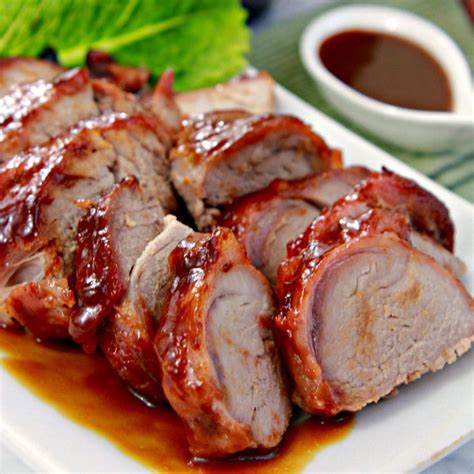 A quick and easy recipe for Chinese Barbecue Pork (Char Siu) using a ...