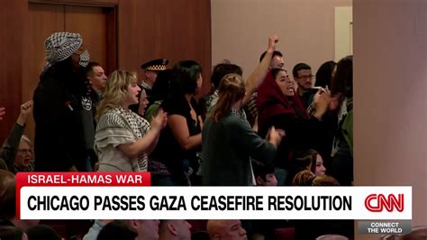 Chicago calls for ceasefire in Gaza | CNN