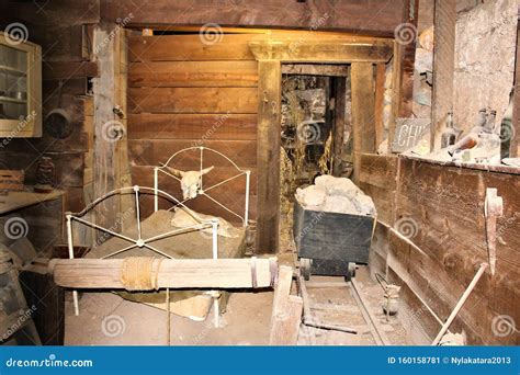 Ghost Town, the Mine Shaft, Tombstone,Arizona,United States Stock Image ...