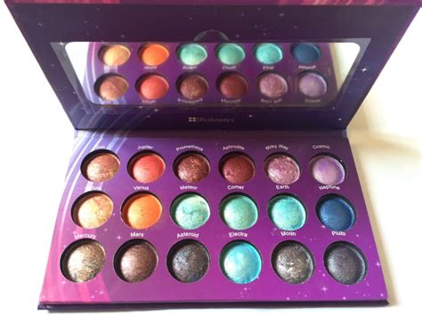 BH Cosmetics Galaxy Chic Baked Eyeshadow Palette Review, Swatches