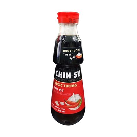 NƯỚC TƯƠNG TỎI ỚT CHINSU 330ML (24) - Vinamart Cambodia - VN