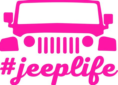 Jeep Life Decal