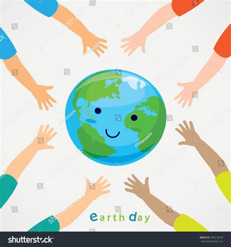 Earth Day Cartoon Vector Illustration Stock Vector (Royalty Free ...