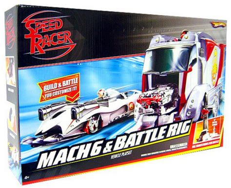 Speed Racer Mach 6 Battle Rig Deluxe Vehicle Mattel Toys - ToyWiz