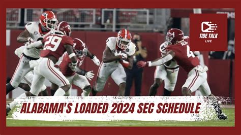 Alabama Football Schedule 2024 Opponents - Image to u