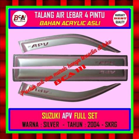 Promo TALANG AIR MOBIL APV [SUZUKI] [SILVER] [MODEL LEBAR] - ARARYASHOP ...