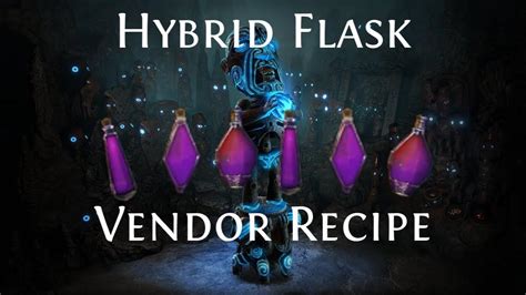 Path of Exile - Hybrid Flask Vendor Recipe - YouTube