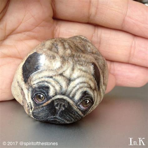 Artist Uses Stones as Canvas for Painting Adorable Animals - PlayJunkie