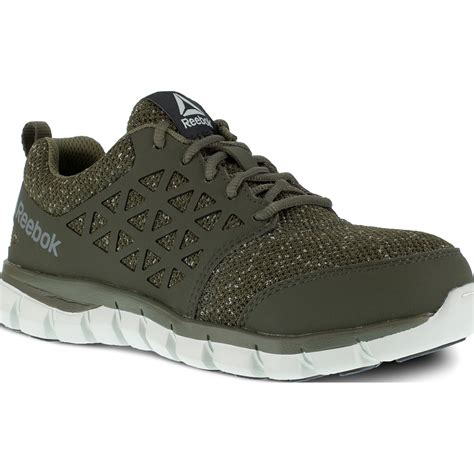 Reebok Sublite Cushion Work Women's Composite Toe Electrical Hazard Athletic Work Shoe, RB051