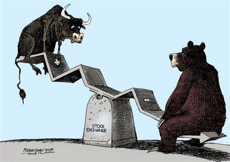 Stock Market Crash Political Cartoon