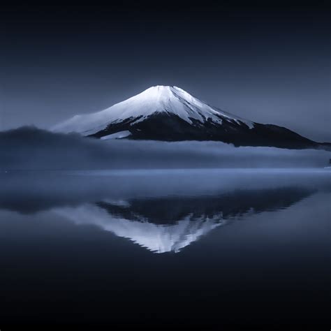 2048x2048 Resolution Mount Fuji Reflection Ipad Air Wallpaper ...