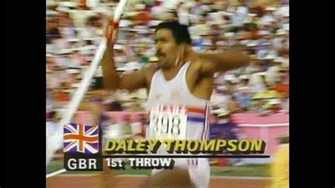 Daley Thompson - 1984 Olympics Los Angeles 1984 Olympics, Rugby Sport ...