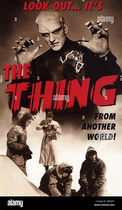 The Thing From Another World Movie Poster