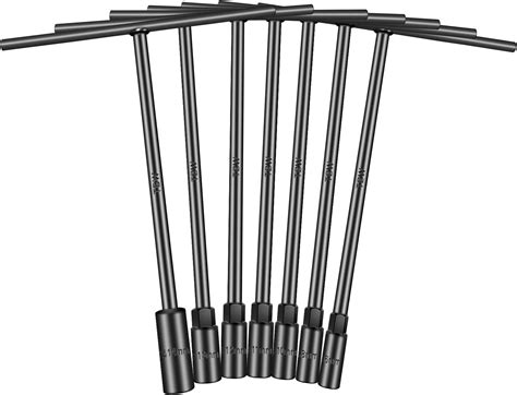 Amazon.com: Pit Posse PP191 7PC Metric T-Handle Socket Wrench Set 8-19mm (7 Piece Kit) : Tools ...