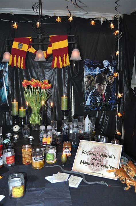 Harry Potter Party Ideas | Harry potter party decorations, Harry potter party, Harry potter ...