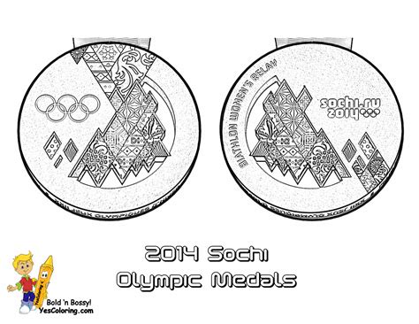 Olympic Mascots Coloring Pages