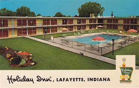 Holiday Inn- Lafayette, Indiana - Vintage Postcard | Flickr