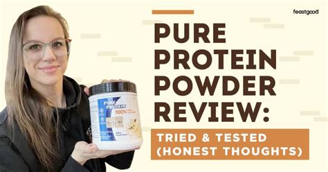 Pure Protein Powder Review: I Wasn’t A Big Fan (Here’s Why) - FeastGood.com