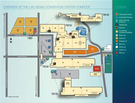 Las Vegas convention center map - Map of Las Vegas convention center ...