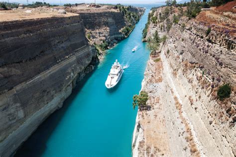 Cruising the Historical Corinth Canal - Insights Greece