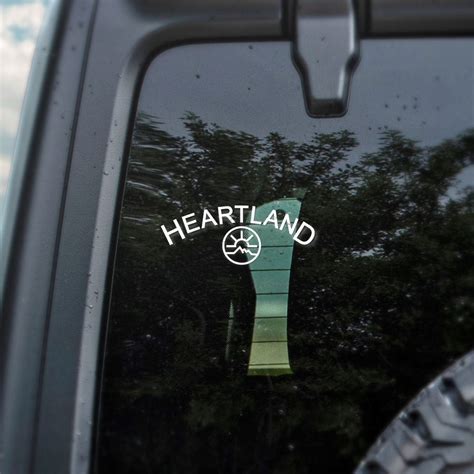 Heartland Ranch Logo Vinyl Decal – Black Maple Trading Co.