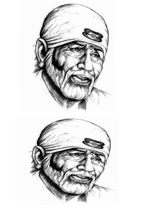 21+ saibaba pencil sketch - MishkaEllena