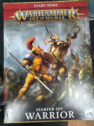 Games Workshop - Warhammer Age of Sigmar - Starter Set Warrior, 1 each ...