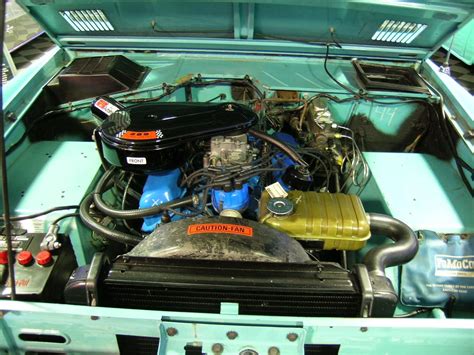 Early Bronco Engine Compartment