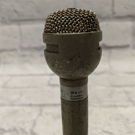 Vintage Electro-Voice EV RE15 Microphone Late 60s - Evolution Music