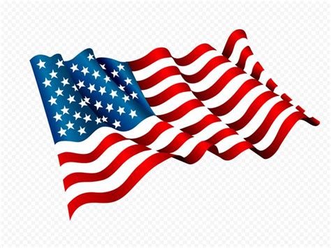 Waving High Resolution Us American Flag Illustration | American flag ...