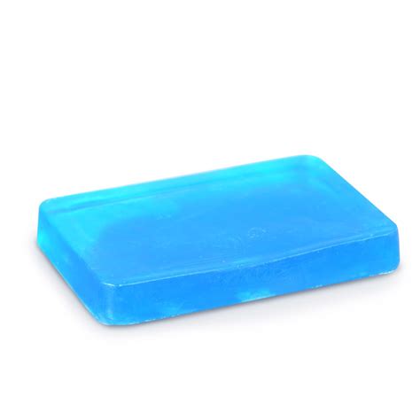 Glycerin soap bar for DIY soap creation - Blue x100g - Graine Créa - Perles & Co