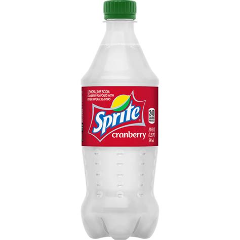 Sprite Cranberry Bottle, 20 fl oz | Robert Fresh Shopping