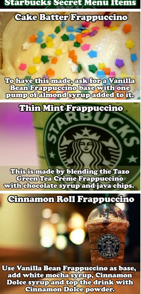 Starbucks Secret Menu Items Pictures, Photos, and Images for Facebook ...