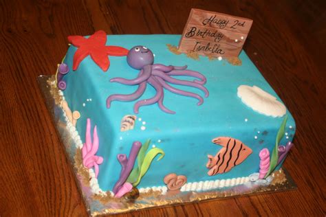 Tara's Piece of Cake: Underwater Themed Cake