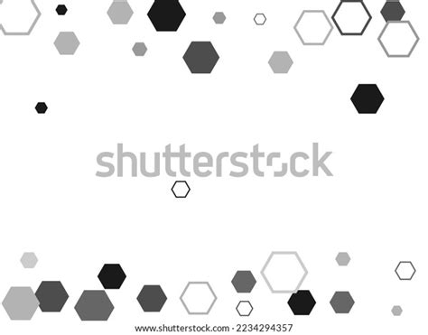 Gray Black White Beehive Background Vector Stock Vector (Royalty Free) 2234294357 | Shutterstock