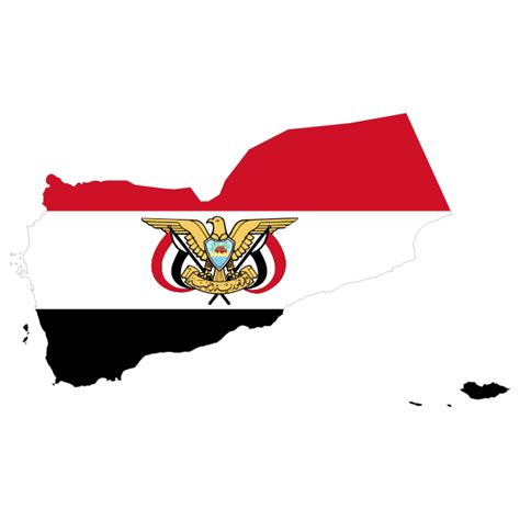 Yemen map flag | Free SVG