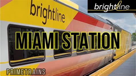 Brightline Train Series - Miami Station FULL TOUR #gobrightline #trains ...