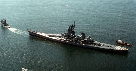 Uss Missouri Side View