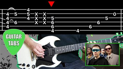 Weezer - Say It Ain't So - How to play on Guitar (Tutorial with Tabs on Screen) - YouTube