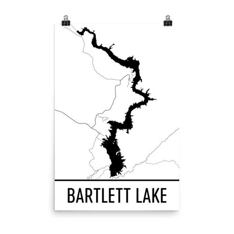 Bartlett Lake Arizona, Bartlett Lake AZ, Bartlett Lake Map, Arizona Map ...