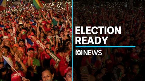 Philippine presidential candidates in final push to woo voters - ABC News