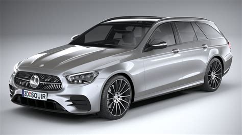 Mercedes E-Class Estate AMG line 2021 3D Model $129 - .3ds .c4d .fbx ...