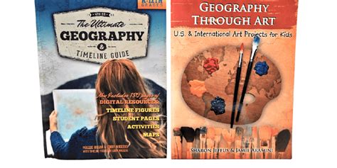 Creative World Geography with Geography Through Art and The Ultimate Geography & Timeline Guide