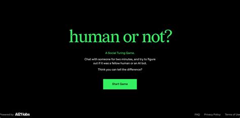 Human or Not: Play the Ultimate AI-Game!