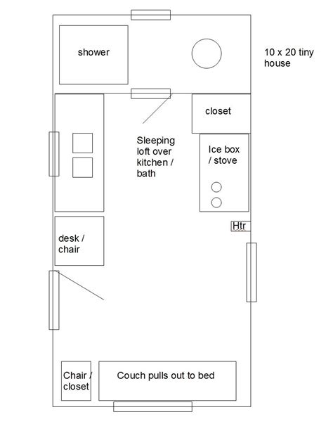 10X20 House Floor Plans - floorplans.click