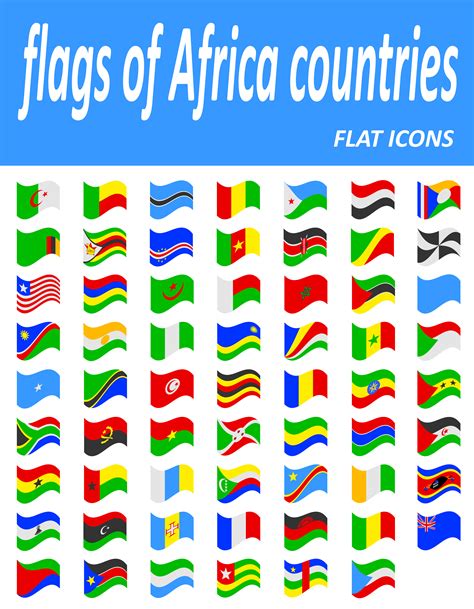 Countries Of Africa Flags