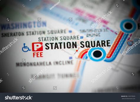 Station Square Station Pittsburgh Metro Map Stock Photo 618570929 ...