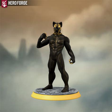 My attempt at MCU Killmonger : r/HeroForgeMinis