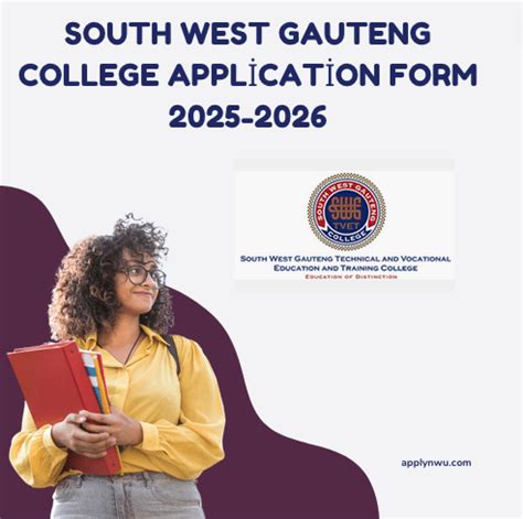 South West Gauteng College Application Form 2025-2026 - TVET Colleges